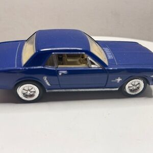 Blue Die-Cast Classic Mustang Toy Car - Kids Toys